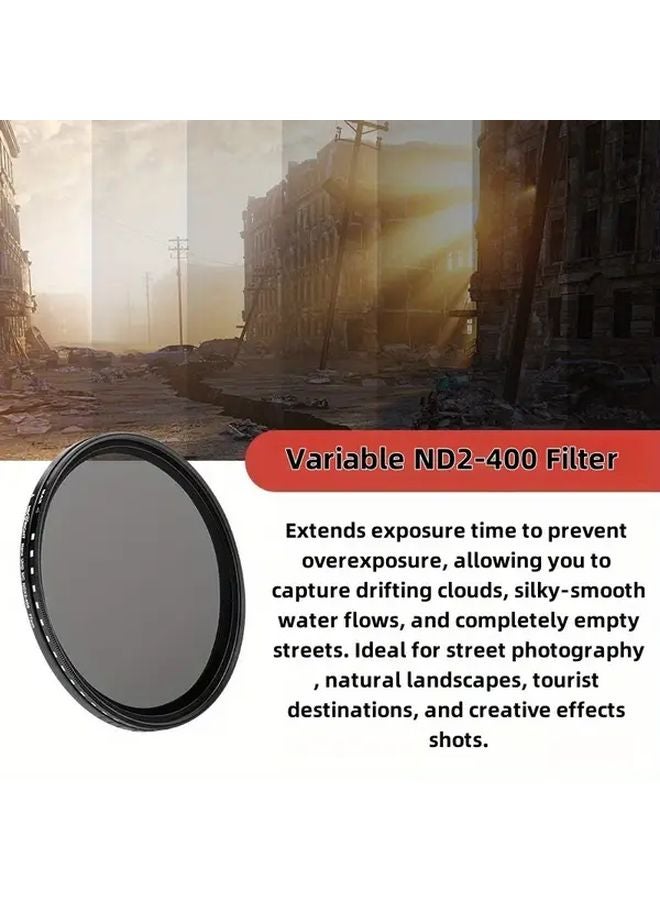Insta360 Ace Pro Lens Filter Kit CPL ND2 To ND400 Aluminum Alloy Frame - Image 4